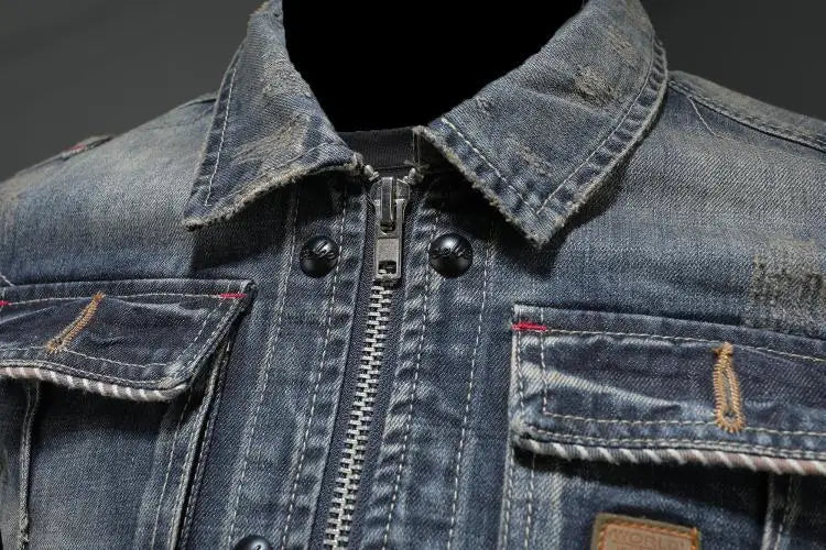 Carl™ | Giacca in denim retrò 